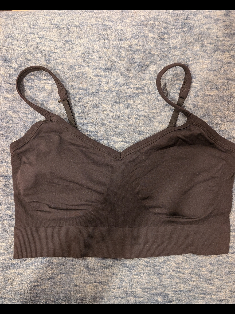 Old Navy Seamless Wireless Bralette - Black